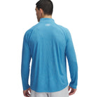 UNDER ARMOUR UA TECH TEXTURED 1/2 ZIP 452 ETHER BLUE Trainingsjacken UNDER ARMOUR