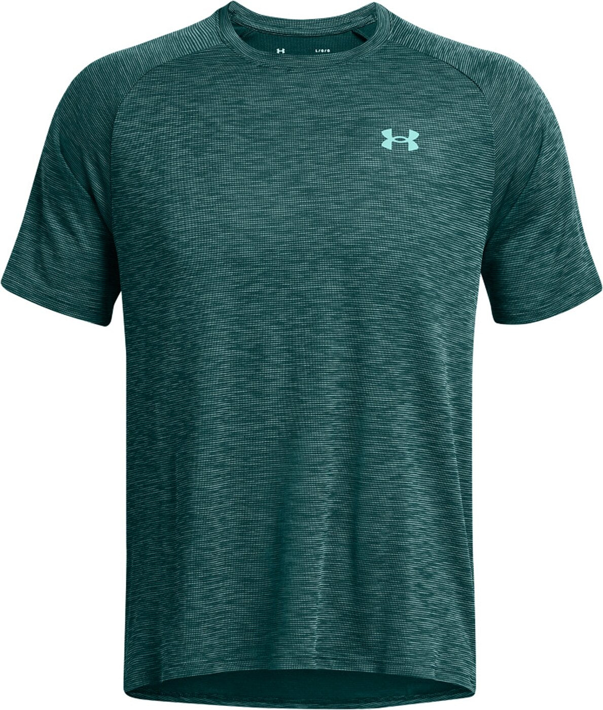 UNDER ARMOUR UA TECH TEXTURED SS Trainingsshirts UNDER ARMOUR HYDRO TEAL S