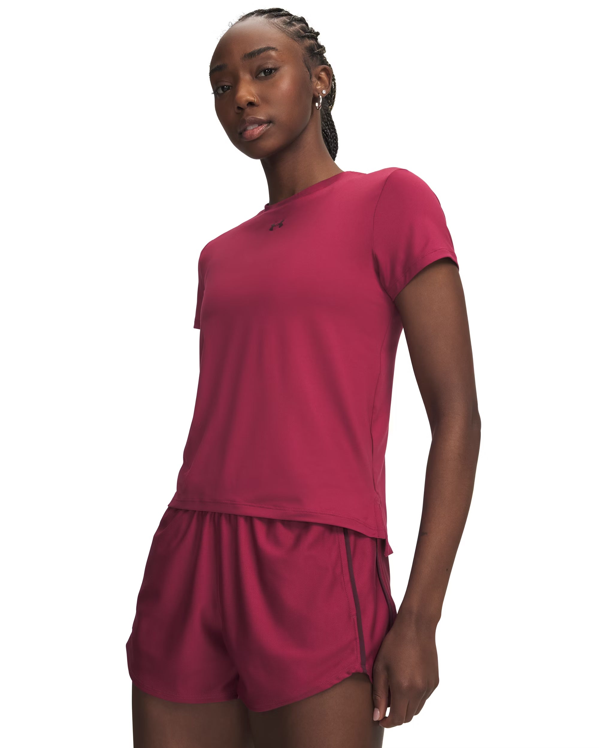 UNDER ARMOUR UA VANISH SS Trainingsshirts UNDER ARMOUR CLARET XS