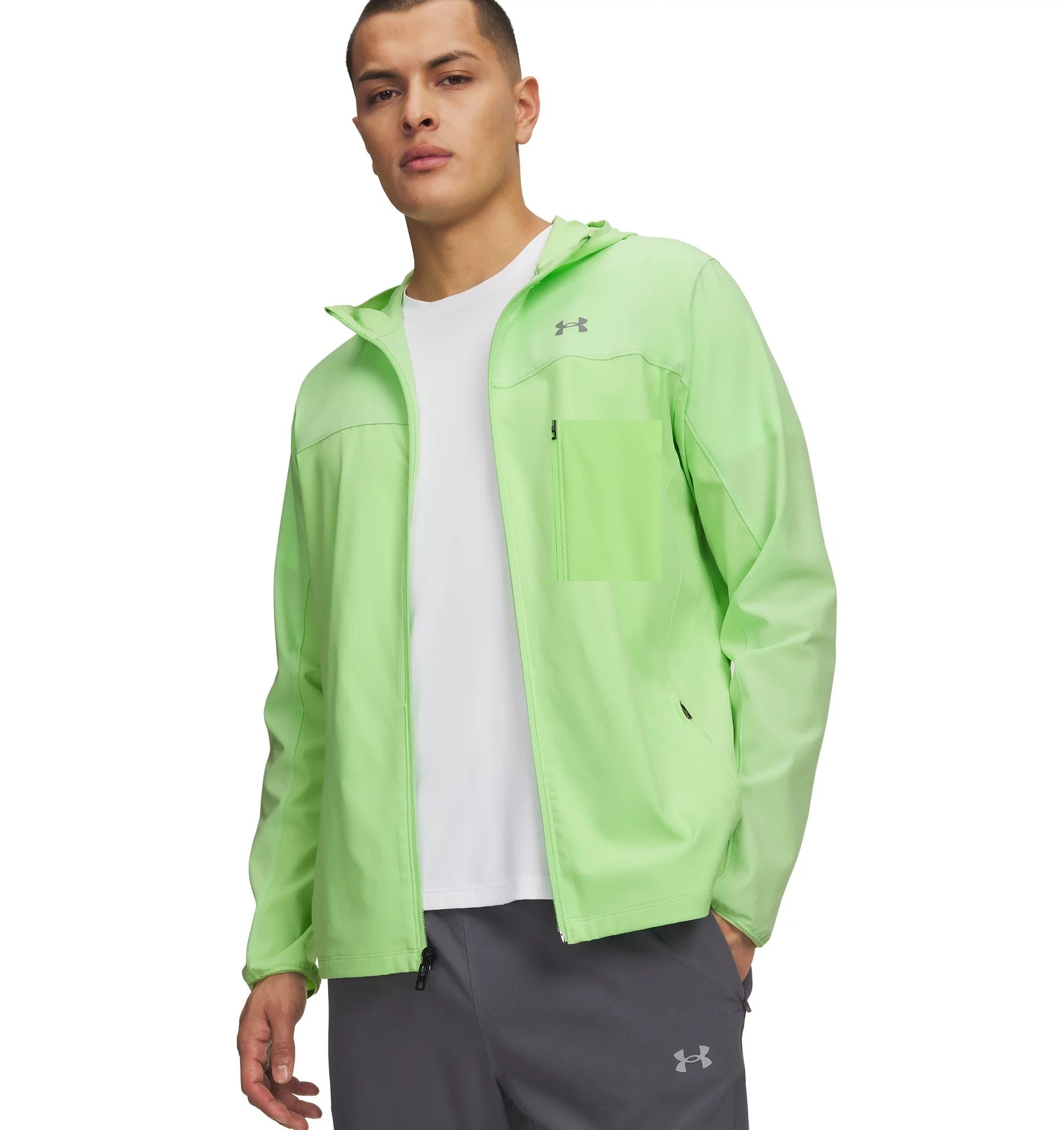 UNDER ARMOUR UA VELOCITI PRO STORM JACKET Laufjacken UNDER ARMOUR LUMOS LIME S