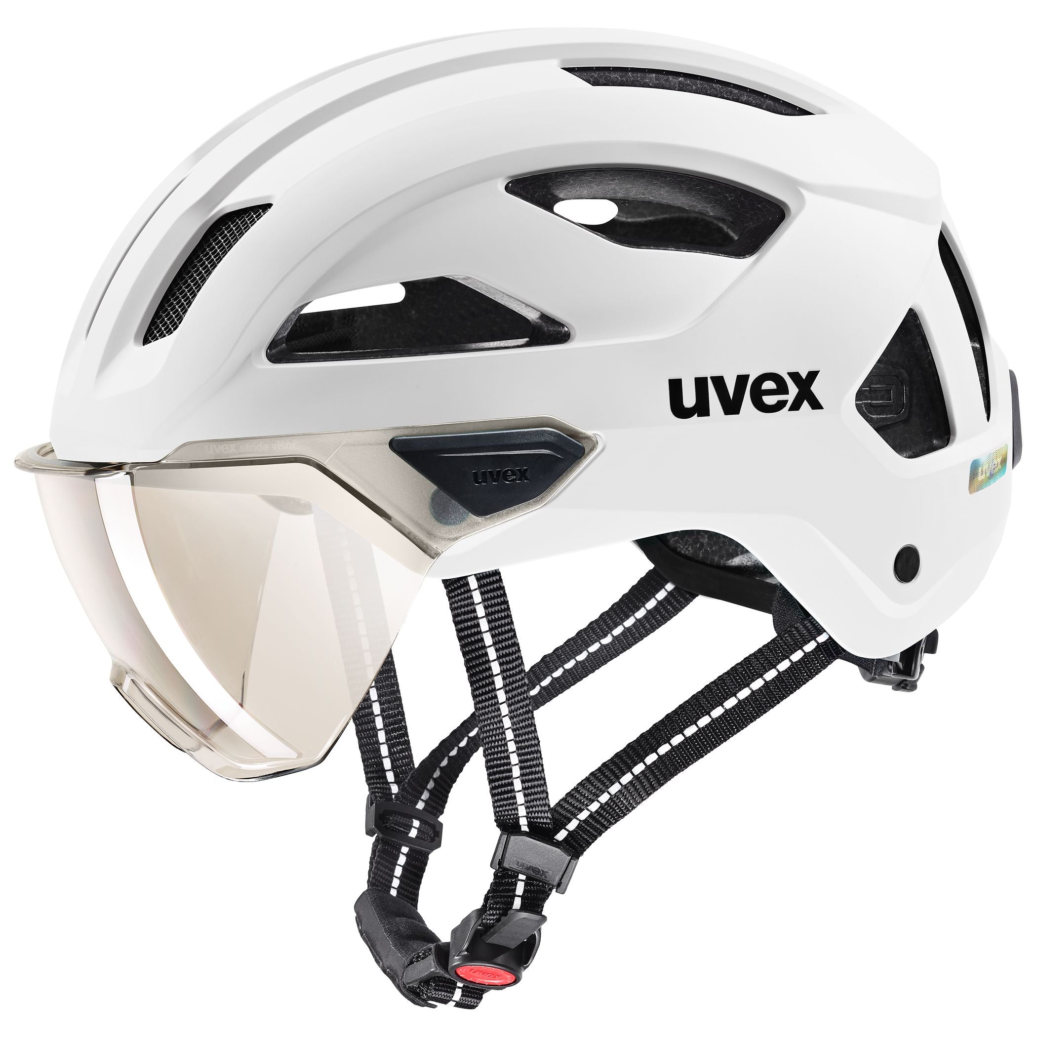 UVEX uvex stride visor Fahrradhelme & Schoner UVEX White matt 53