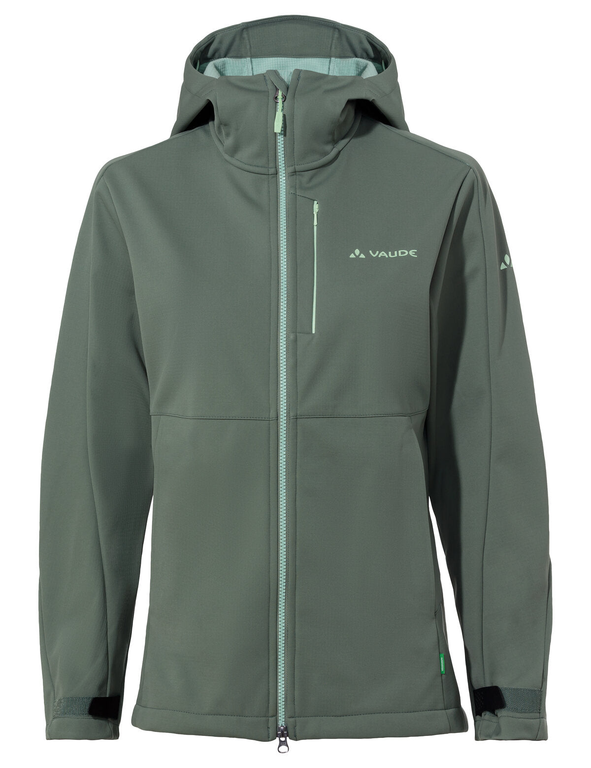 VAUDE Wo All Year Elope Softshell Jacket agave Wanderjacken VAUDE agave 38