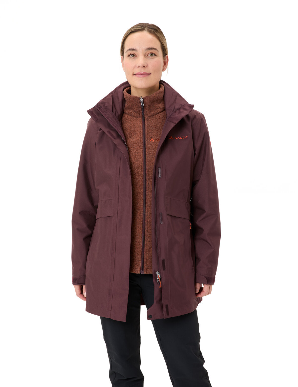 VAUDE Wo Idris 3in1 Parka IV Wanderjacken VAUDE