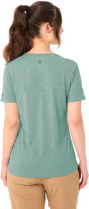 VAUDE Wo Skomer Print T-Shirt III dark sea Wandershirts /-hemden VAUDE