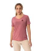 VAUDE Wo Skomer Print T-Shirt III dark sea Wandershirts /-hemden VAUDE