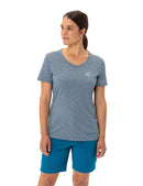 VAUDE Wo Skomer Print T-Shirt III dark sea Wandershirts /-hemden VAUDE