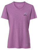 VAUDE Wo Skomer Print T-Shirt III dark sea Wandershirts /-hemden VAUDE magenta 38