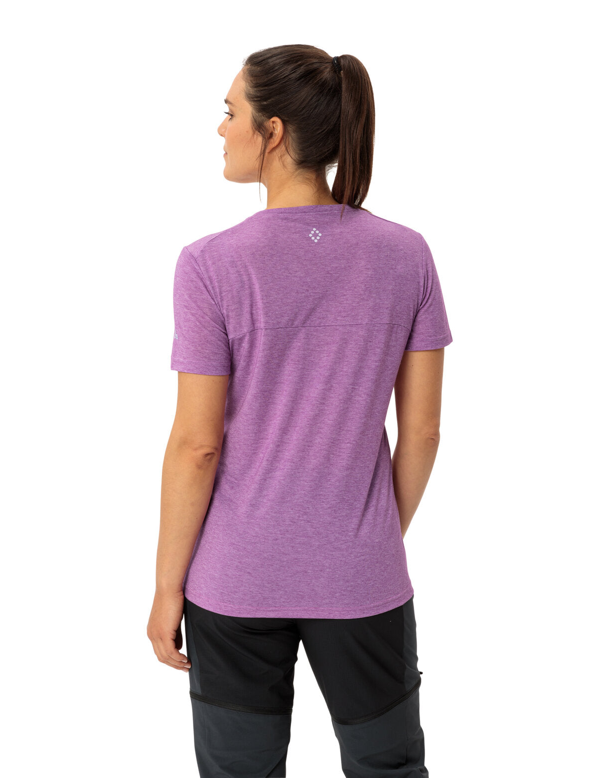 VAUDE Wo Skomer Print T-Shirt III dark sea Wandershirts /-hemden VAUDE