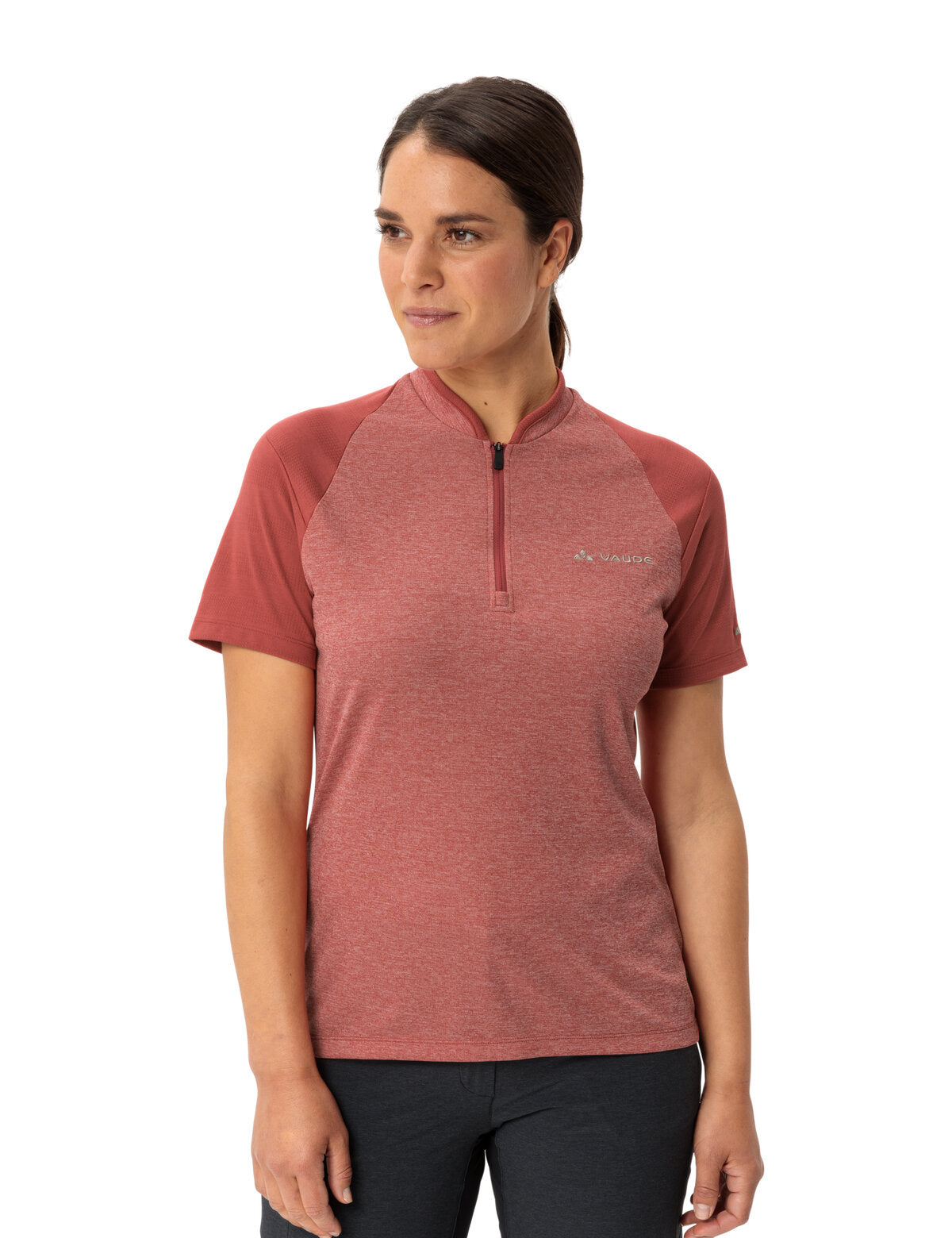 VAUDE Wo Tamaro HZ Shirt IV brick Fahrradtrikots VAUDE