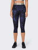 VENICE BEACH VB_Cianna DCAO Tights 3/4 AOP fusion space Trainingshosen & Jogginghosen VENICE BEACH