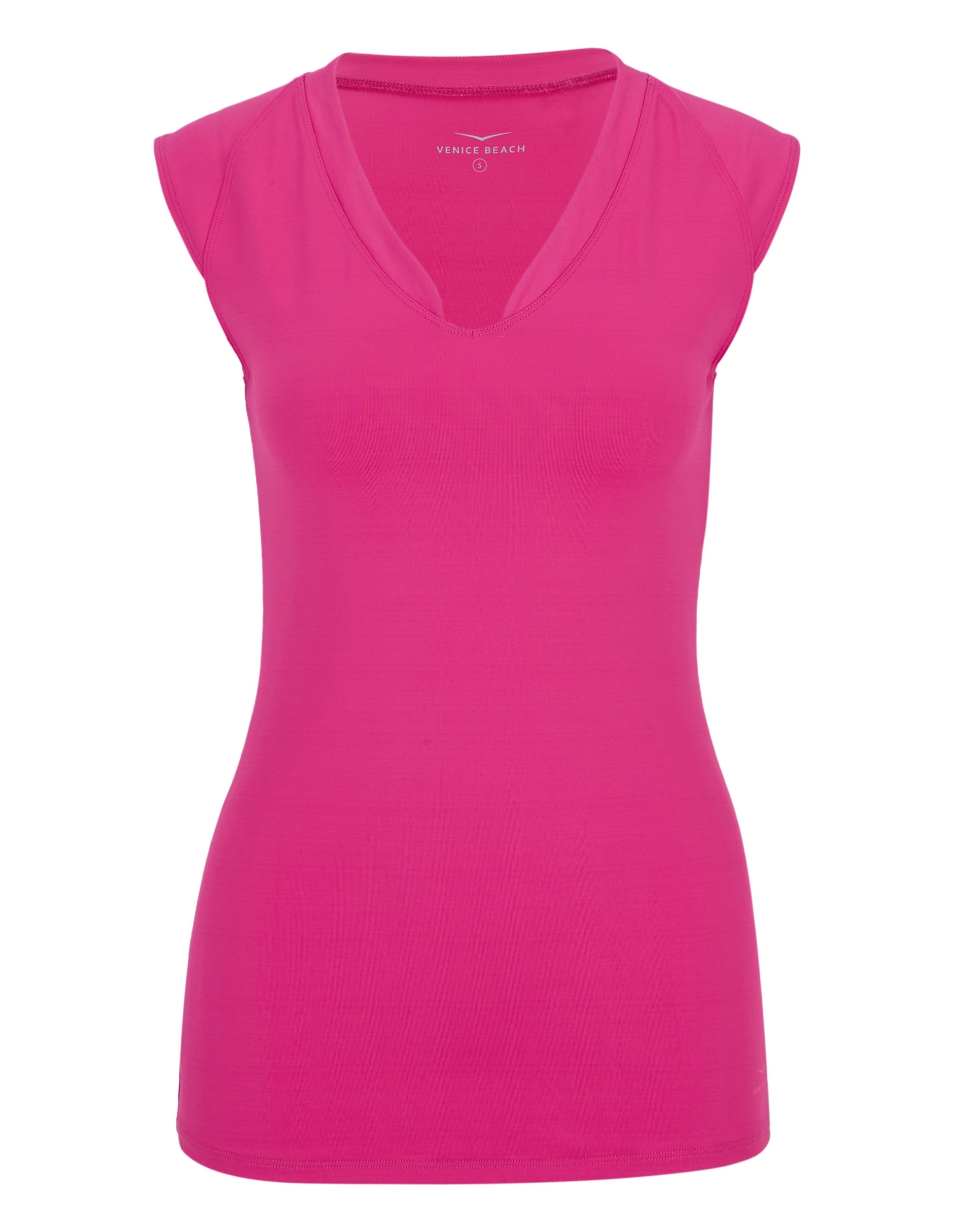 VENICE BEACH Damen T-Shirt Eleam Body Shirt Trainingsshirts VENICE BEACH virtual pink XS