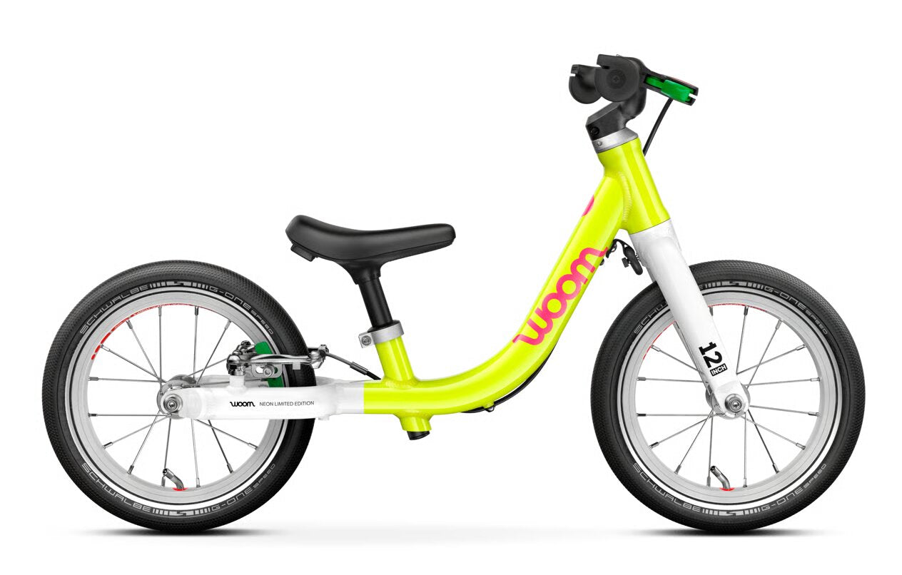 WOOM WOOM GO 1 Kinder-/ Jugendbike WOOM 5008 neon lime -