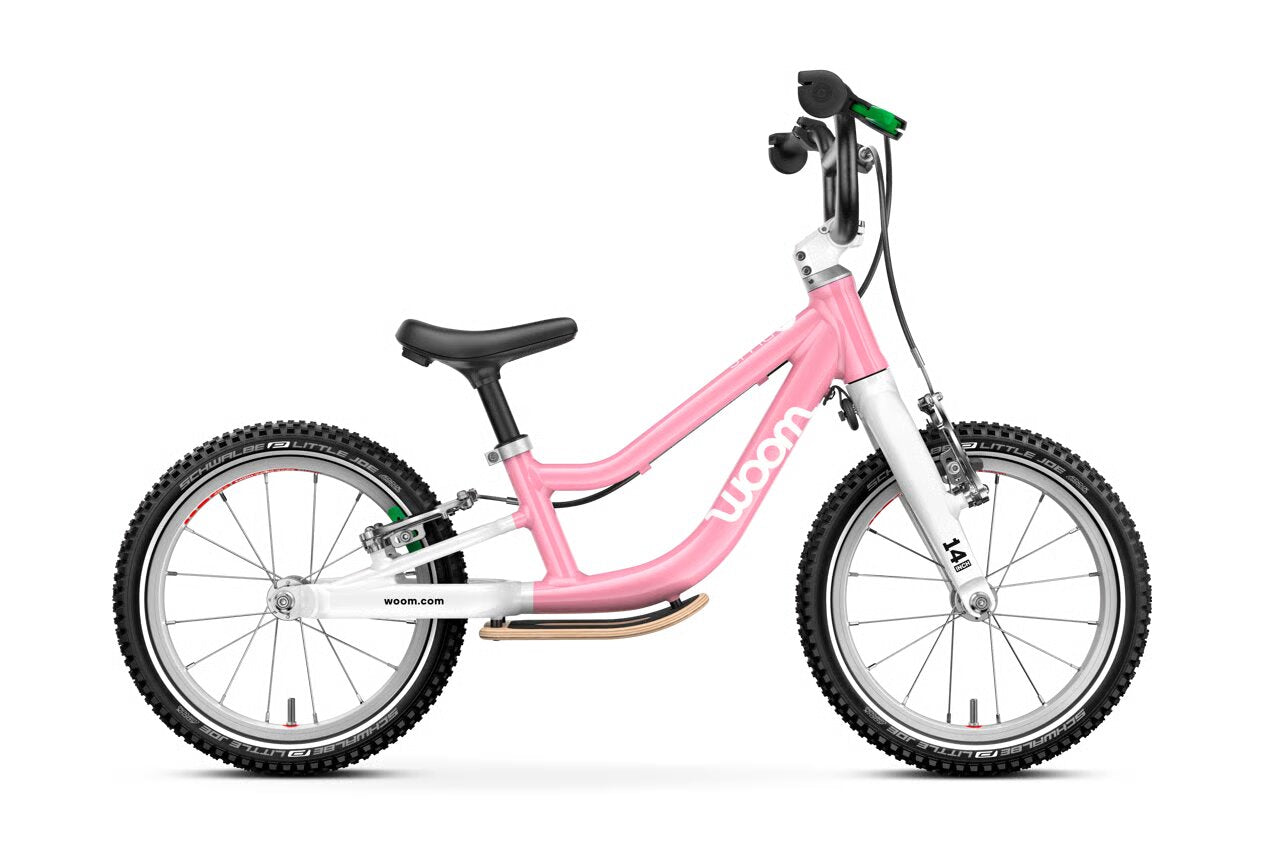 WOOM WOOM GO 1 PLUS Kinder-/ Jugendbike WOOM powder pin -
