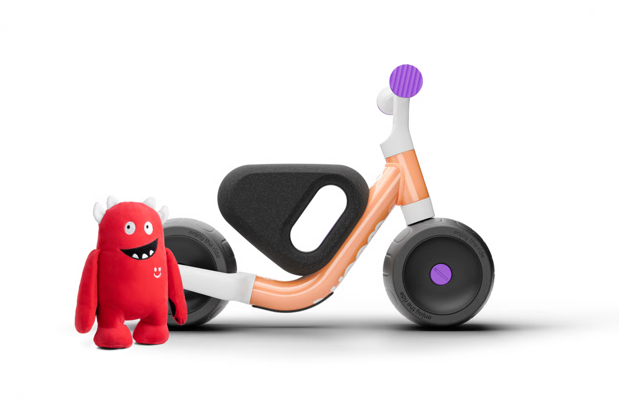 WOOM WOW Kleinkinder-Fahrrad WOOM 5010 POP PEACH -