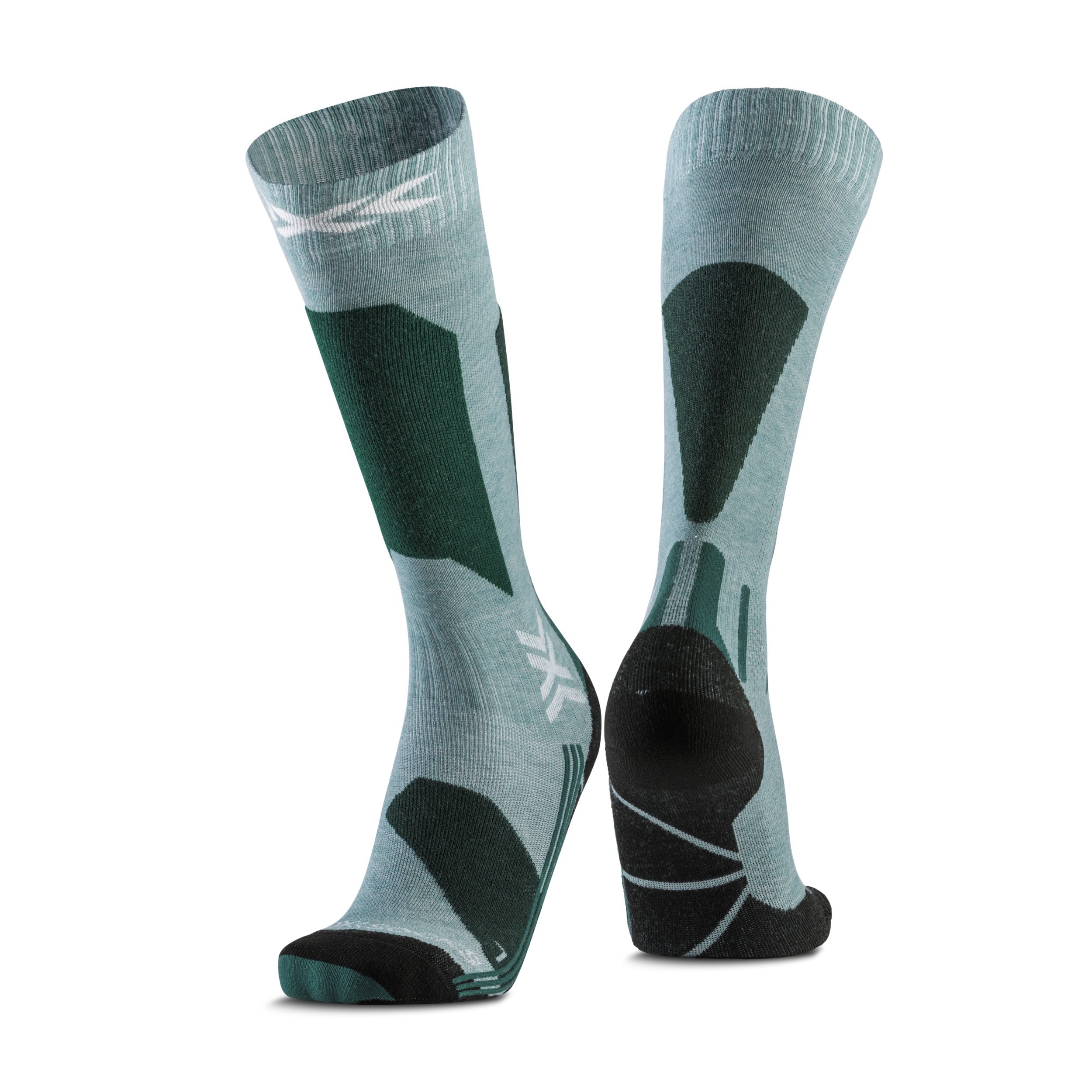 X-SOCKS Over The Calf E412 SAGE GREEN/ENGLISH LAWN Skisocken X-SOCKS E412 SAGE GREEN/ENGLISH LAWN 37-38