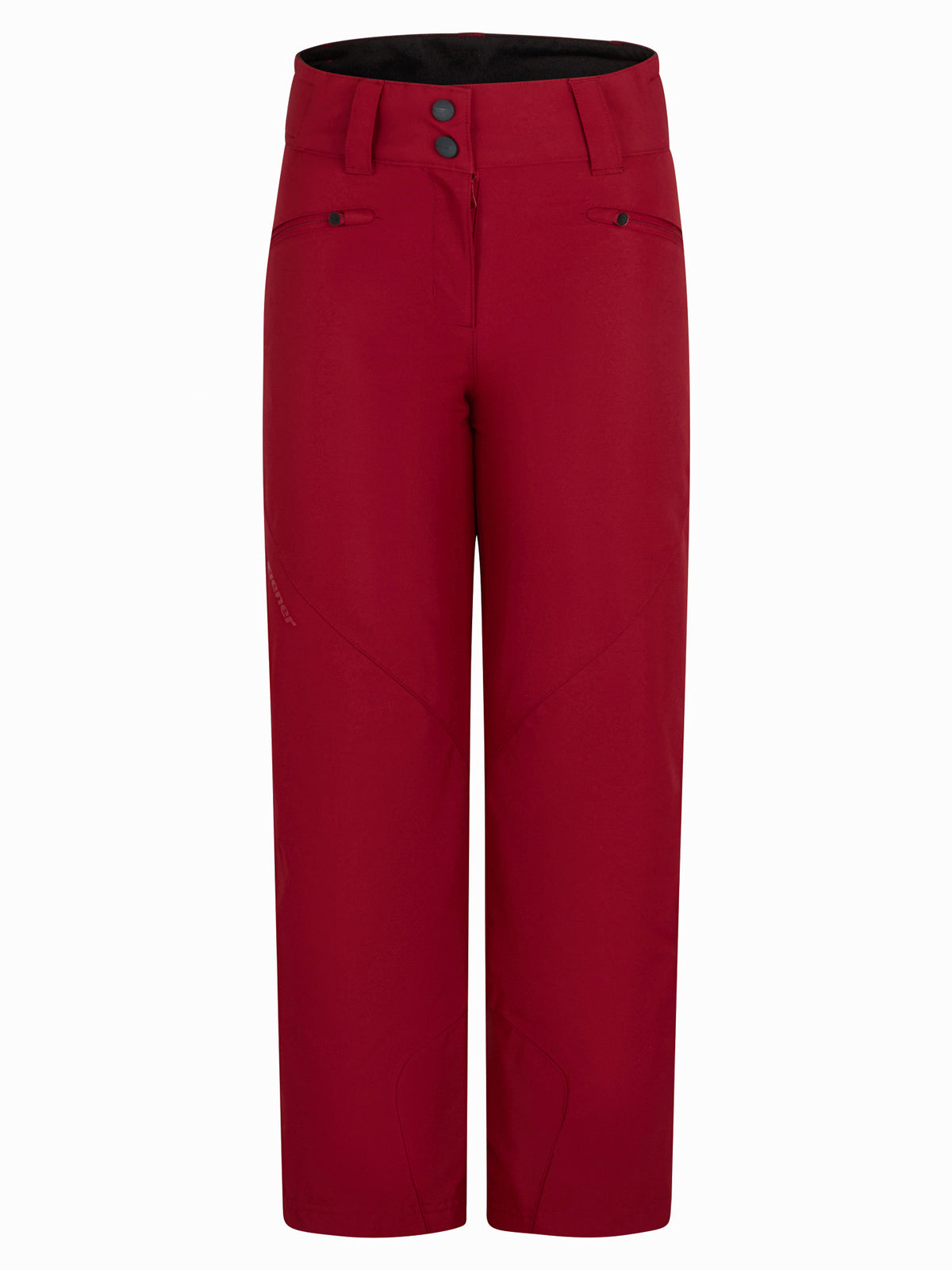 ZIENER ALIN-Z pants junior girls Skihosen ZIENER wine pigment 128