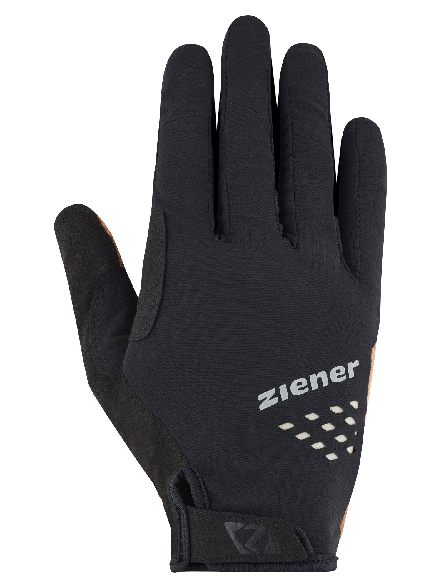 ZIENER CALO-Z TOUCH LONG bike glove man Fahrradhandschuhe ZIENER wood 7,5