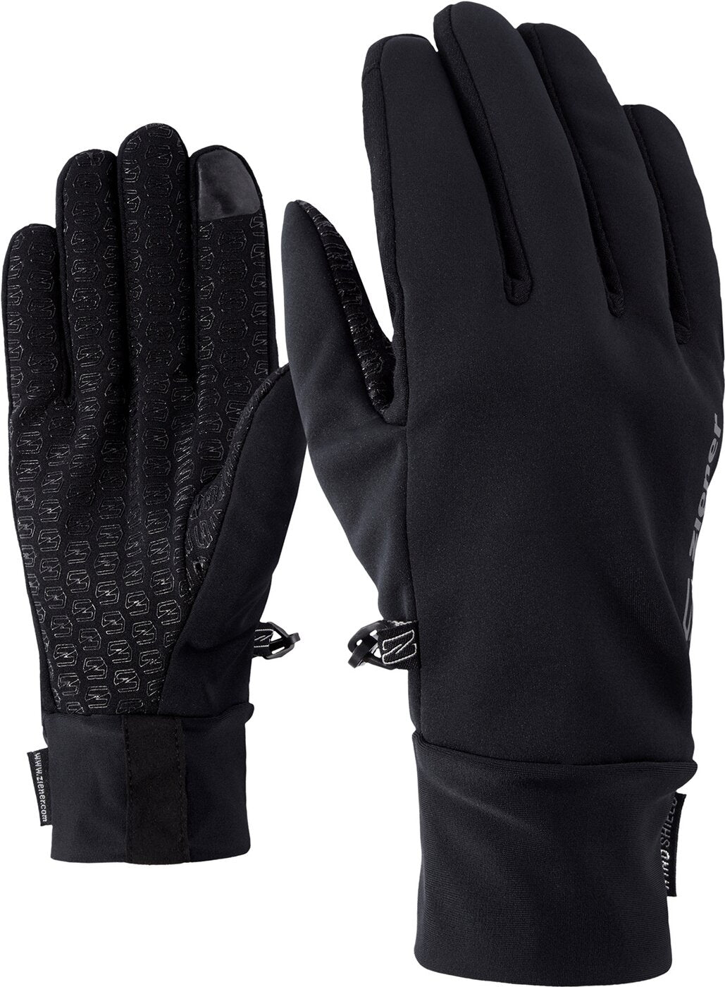 ZIENER IVIDURO TOUCH glove multisport Handschuhe ZIENER Black 7
