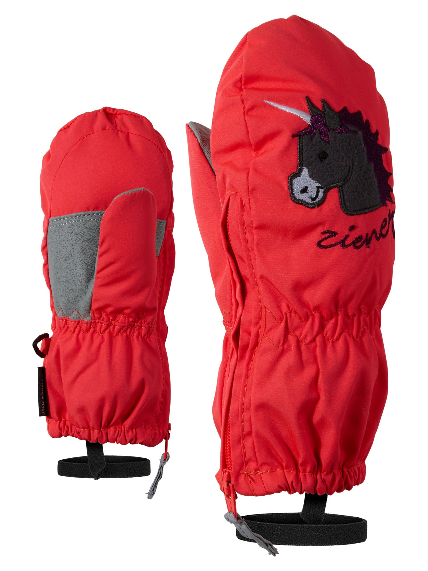 ZIENER LE ZOO MINIS glove Ski- & Snowboardhandschuhe ZIENER 758 neon pink 1,5
