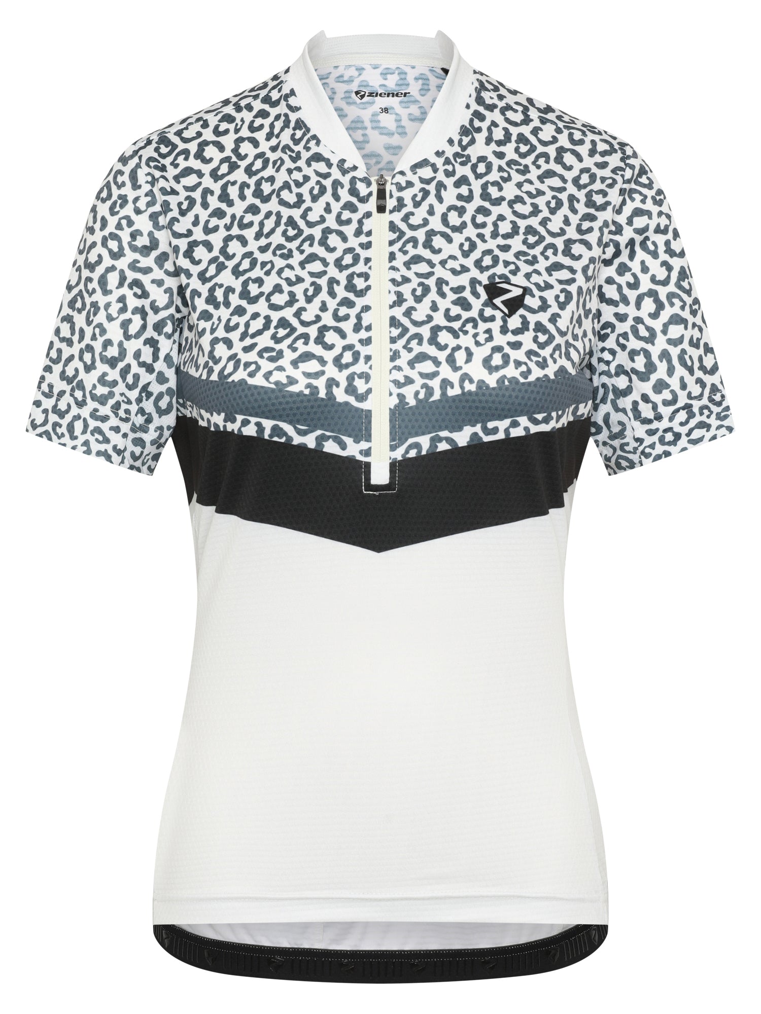 ZIENER NALADIA shirt lady ZIENER white fog 36