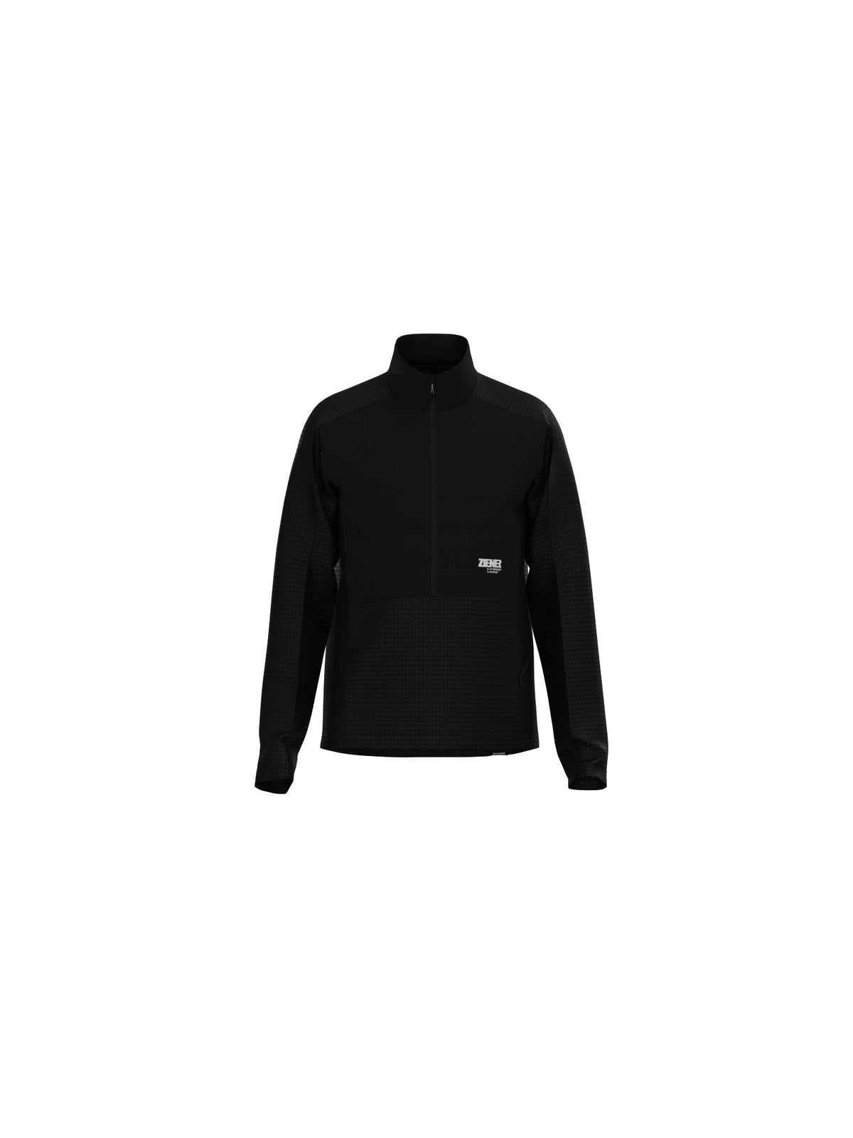 ZIENER RAFY-Z man midlayer man Skifleece ZIENER black 48