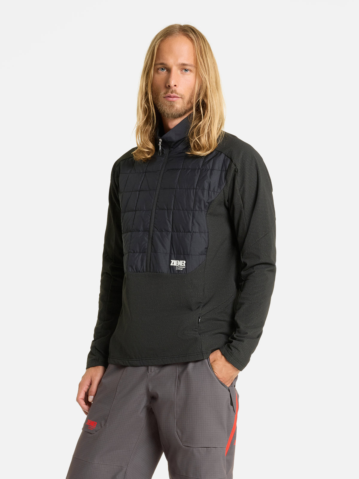 ZIENER RAFY-Z man midlayer man Skifleece ZIENER