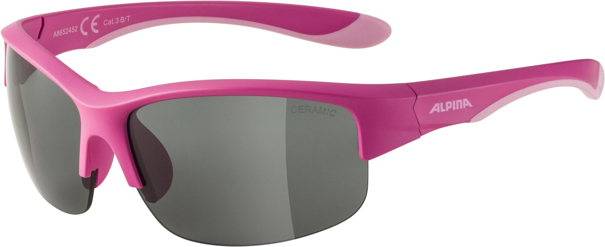 ALPINA FLEXXY YOUTH HR Fahrradbrillen ALPINA pink matt -