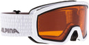 ALPINA Kinder SCARABEO JR. DH Skibrillen ALPINA white matt -