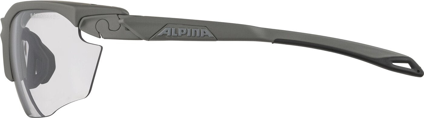 ALPINA Sportbrille/Sonnenbrille "Twist Five HR VL+" Fahrradbrillen ALPINA