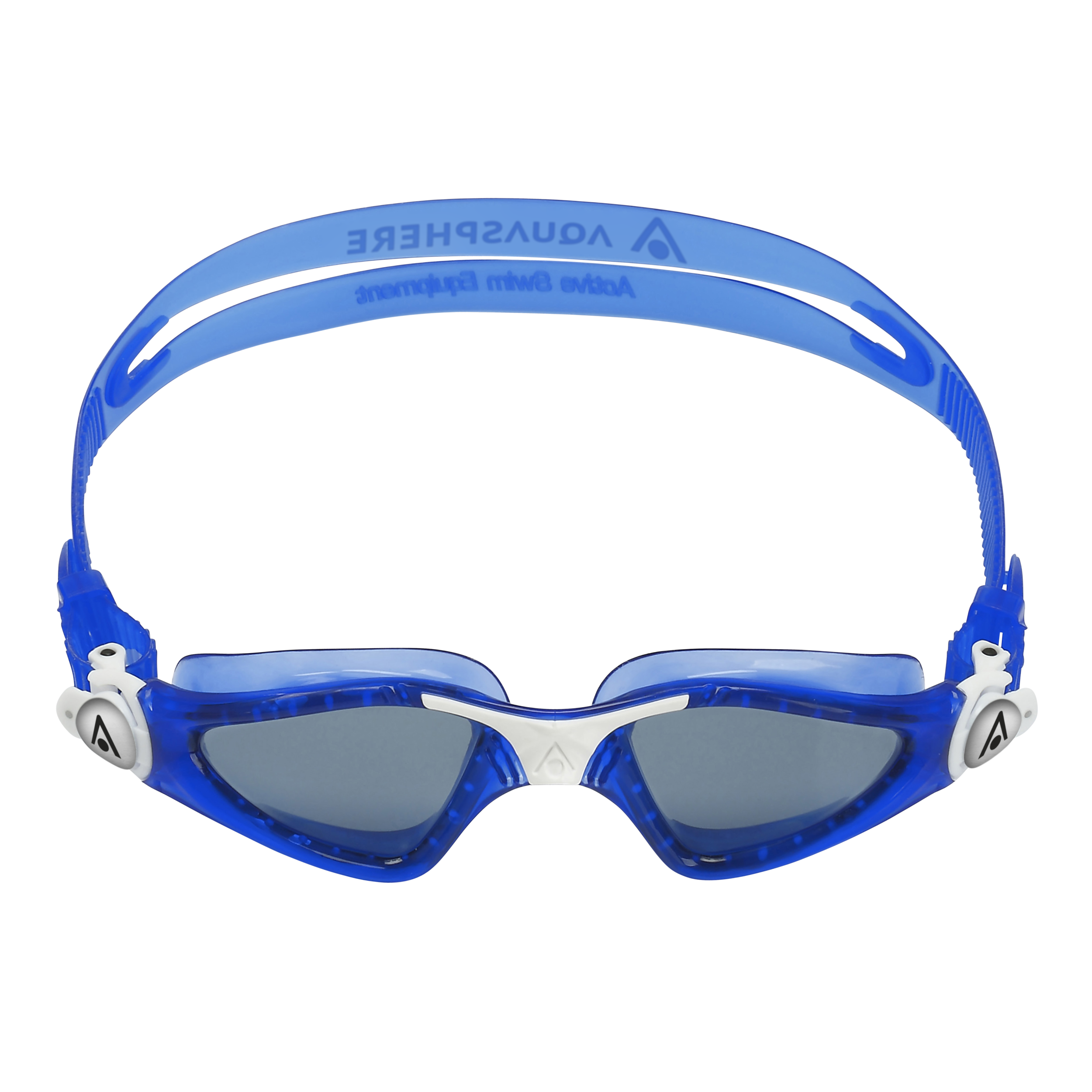 AQUASPHERE KAYENNE JR Schwimmbrillen AQUASPHERE 4009LD BLUE WHITE LENS DARK S