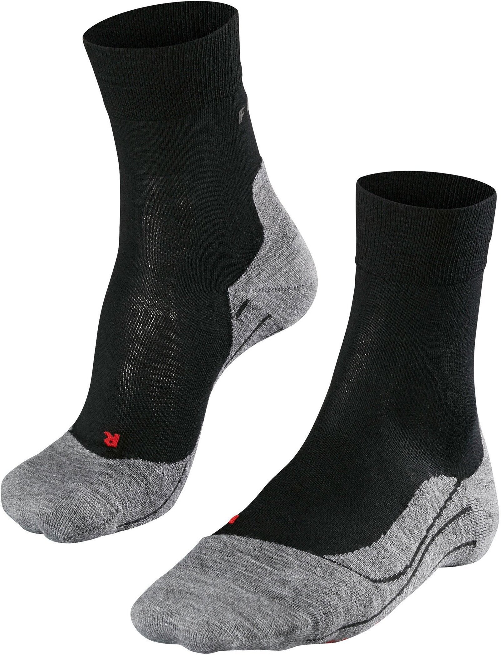 FALKE Damen Laufsocken RU4 Wool Laufsocken FALKE 3010 black-mix 35-36