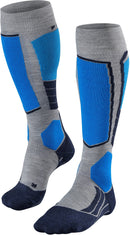 FALKE Herren Skistrümpfe "SK2" Skisocken FALKE 3400 light grey 39-41