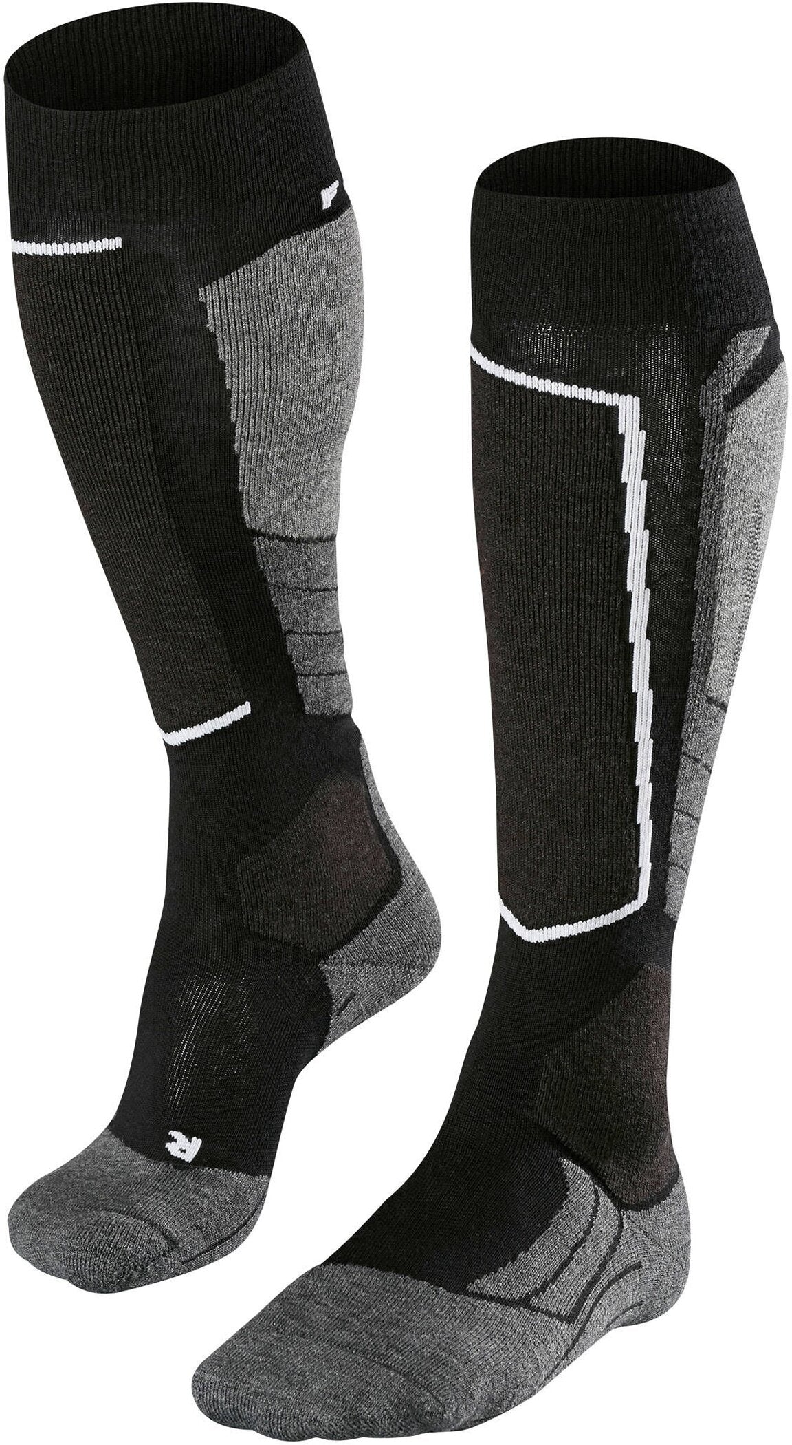 FALKE Damen Skistrümpfe "SK2" Skisocken FALKE 3010 black-mix 35-36