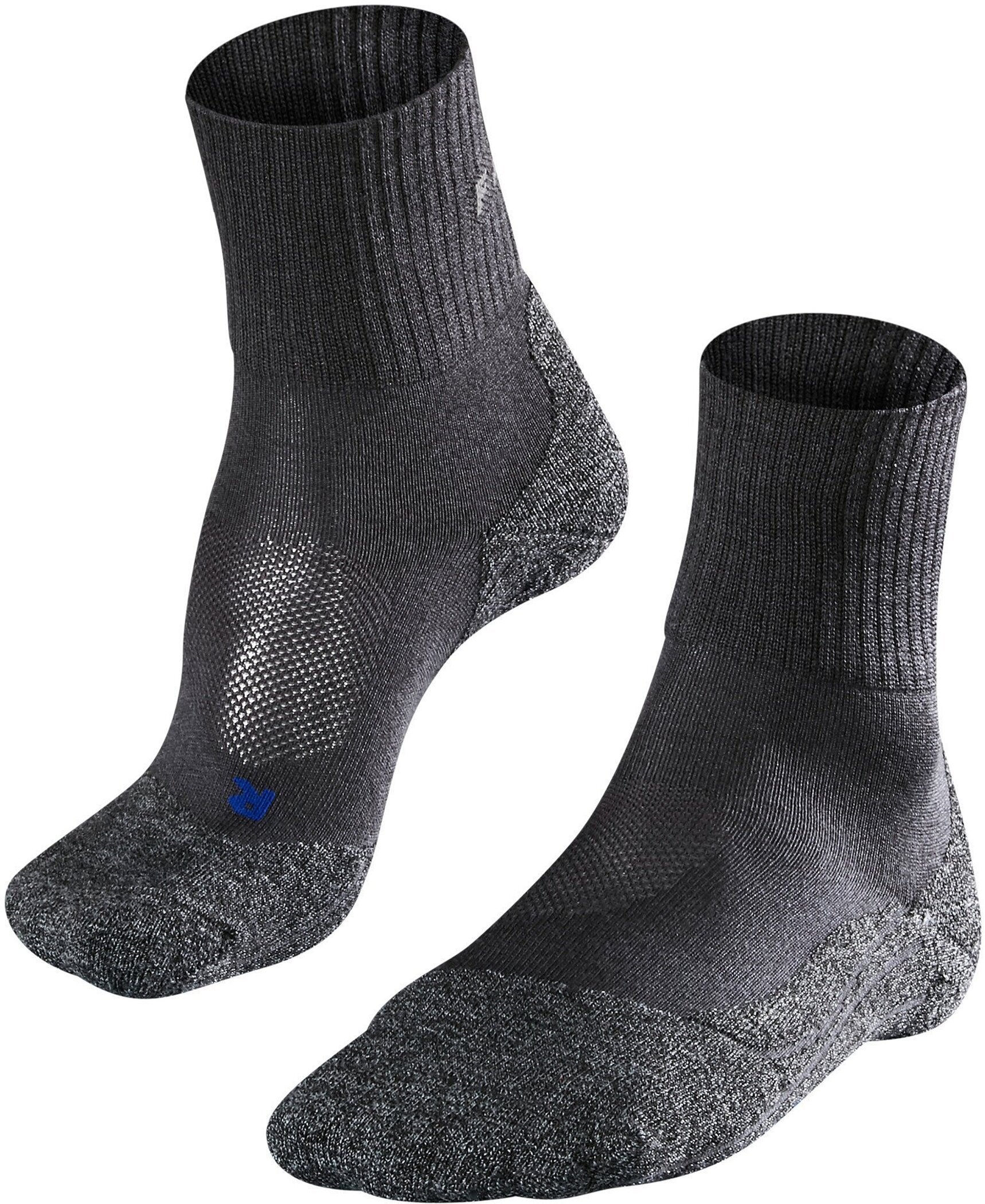 FALKE ess Herren Socken FALKE TK2 Short Cool Wandersocken FALKE 3180 asphalt mel. 39-41