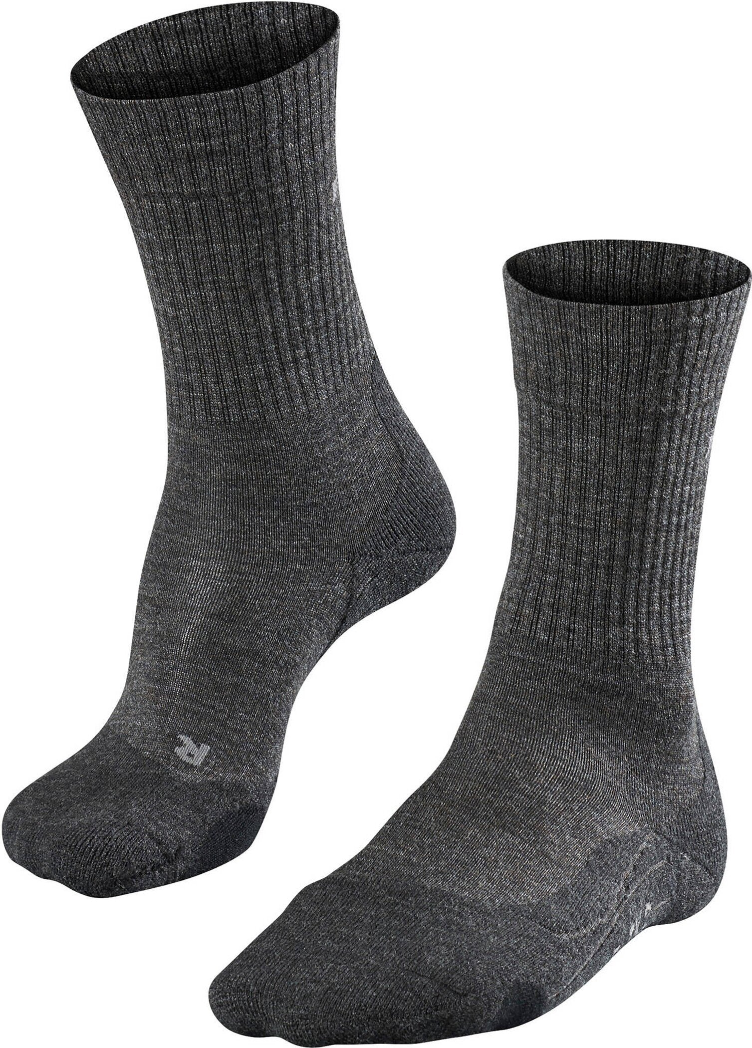 FALKE Damen Trekkingsocken "TK 2 Wool Wandersocken FALKE 3150 smog 35-36