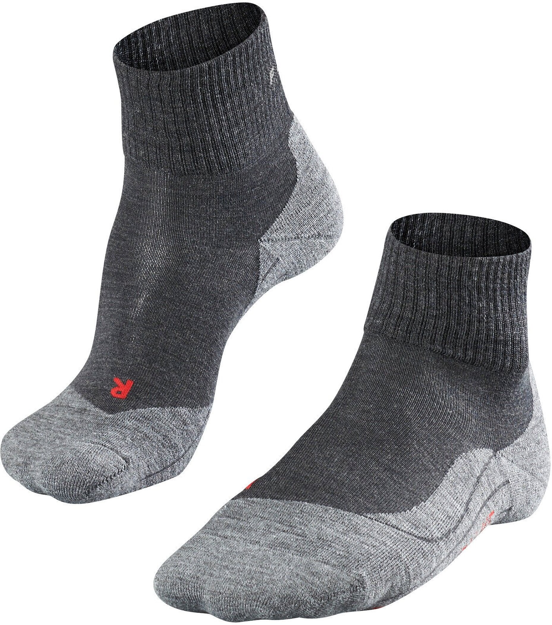 FALKE Damen Wandersocken "TK5 short" Wandersocken FALKE 3180 asphalt mel. 35-36