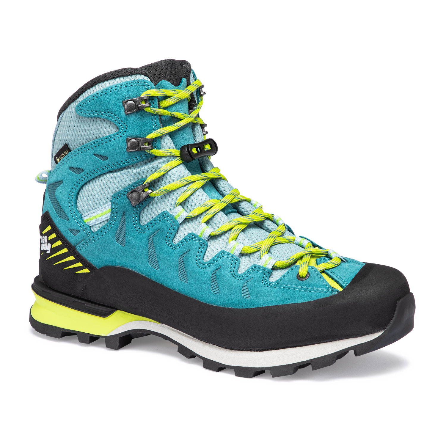 HANWAG Makra Pro Lady GTX Damen Trekkingschuhe Trekkingschuhe HANWAG 666 icefall/sulphur 38