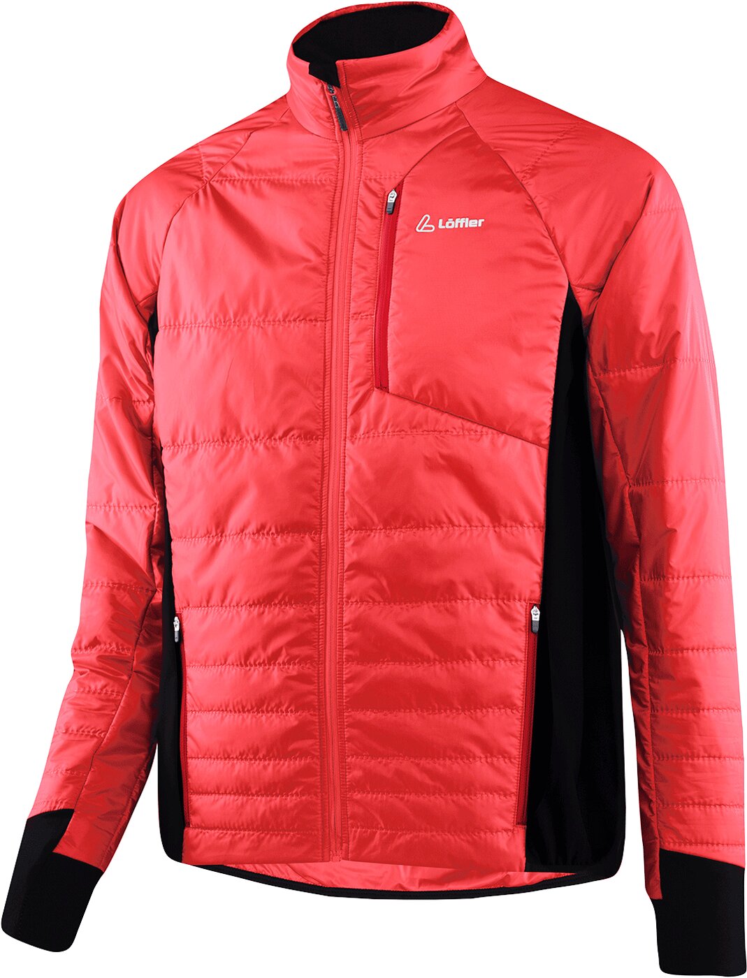 LÖFFLER M BIKE ISO-JACKET CF HOTBOND Fahrradjacken LÖFFLER RED 50