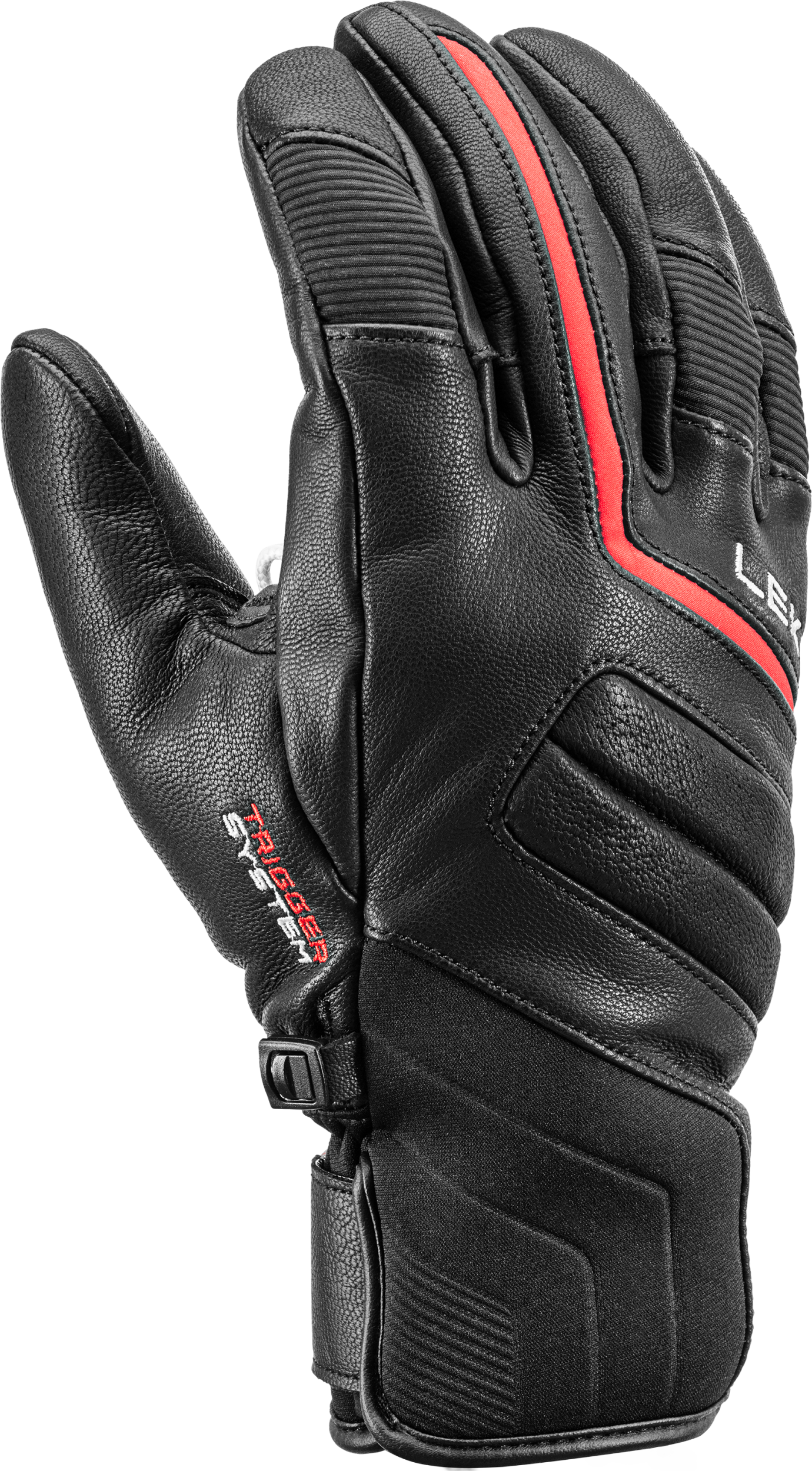 LEKI HS Phoenix 3D Ski- & Snowboardhandschuhe LEKI schwarz-rot 8