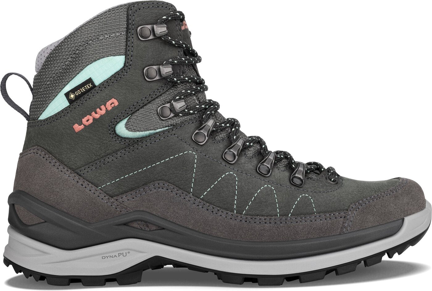 LOWA TORO PRO GTX MID Ws Multifunktionsschuhe LOWA 9781 graphit/jade 37