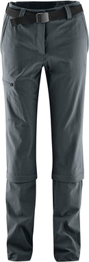 MAIER SPORTS Arolla Da-Zip Off Hose el. Wanderhosen MAIER SPORTS M10949 graphite 21
