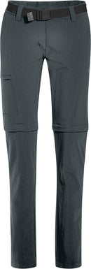 MAIER SPORTS Inara slim zip Da-Zip Off Hose el. Wanderhosen MAIER SPORTS M10949 graphite 36
