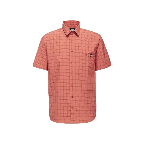 MAMMUT Lenni Shirt Men Wandershirts /-hemden MAMMUT 3007 brick-black S