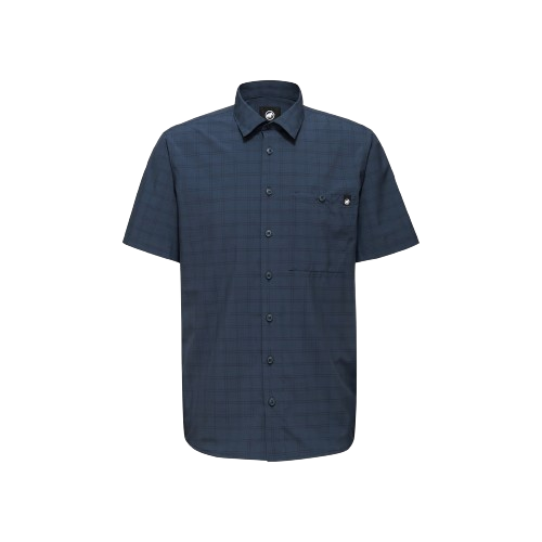 MAMMUT Lenni Shirt Men Wandershirts /-hemden MAMMUT 5975 marine-black S