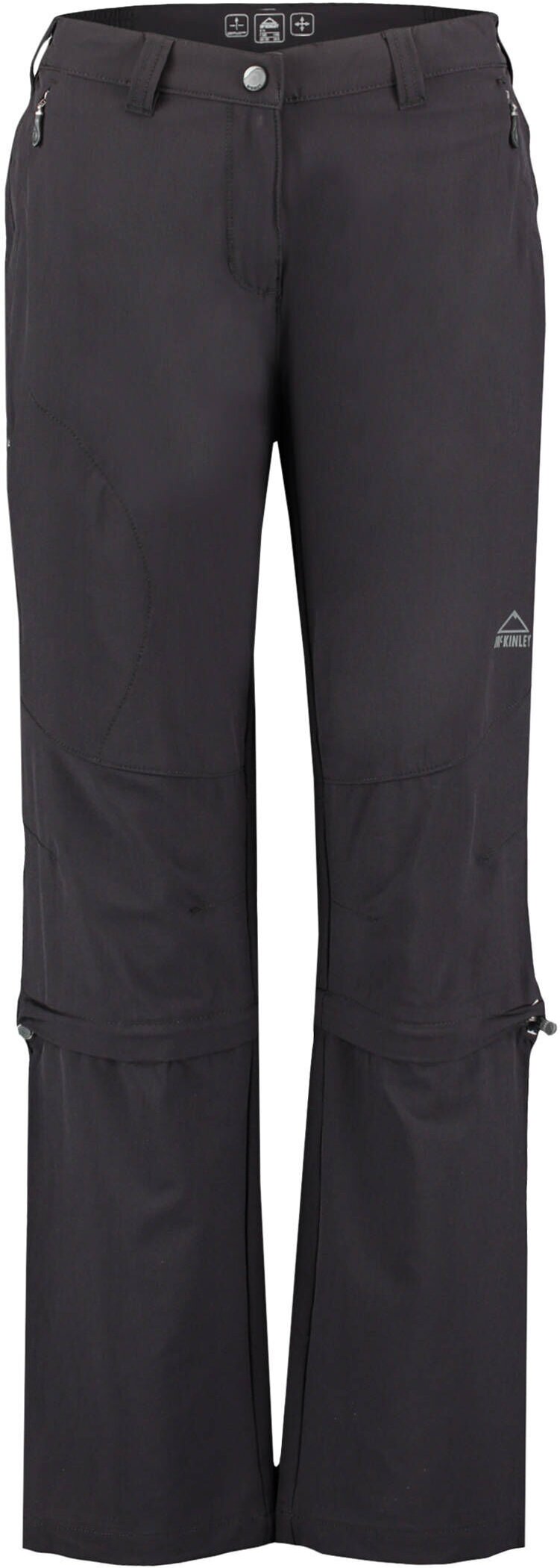 McKINLEY Damen Zipp-Off-Hose mit Insektenschutz "Mandorak" Wanderhosen McKINLEY GREY 18