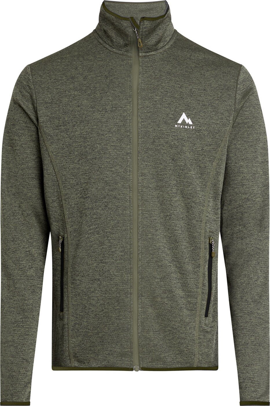 McKINLEY He.-Fleece-Jacke Roto IV M Fleecejacken & Pullover McKINLEY MELANGE/OLIVE M