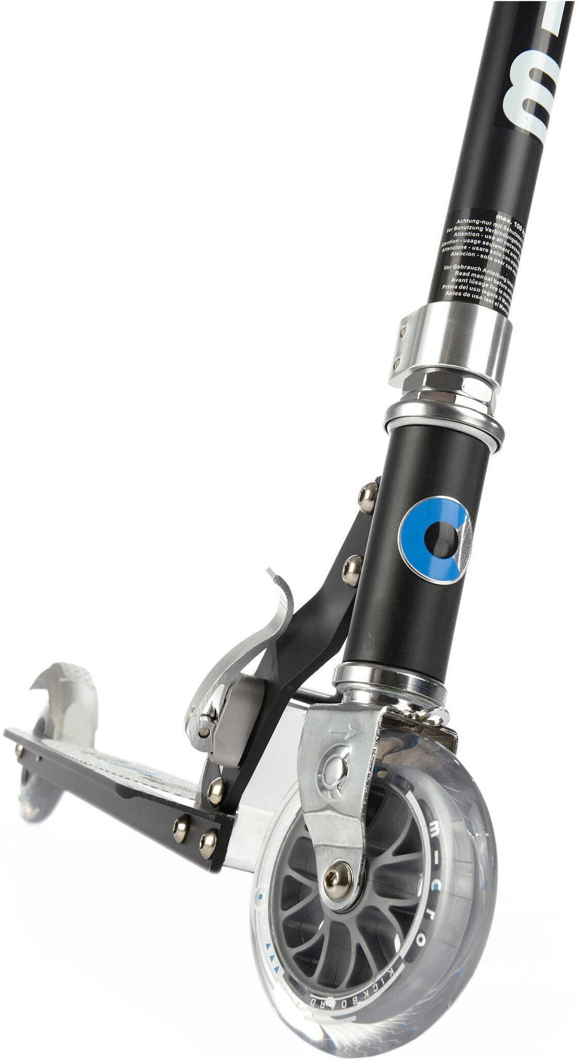 MICRO Scooter / Roller "Sprite" Special Edition Black Stripe Scooter MICRO