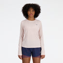 NEW BALANCE Womens Running L/S Top Laufshirts NEW BALANCE