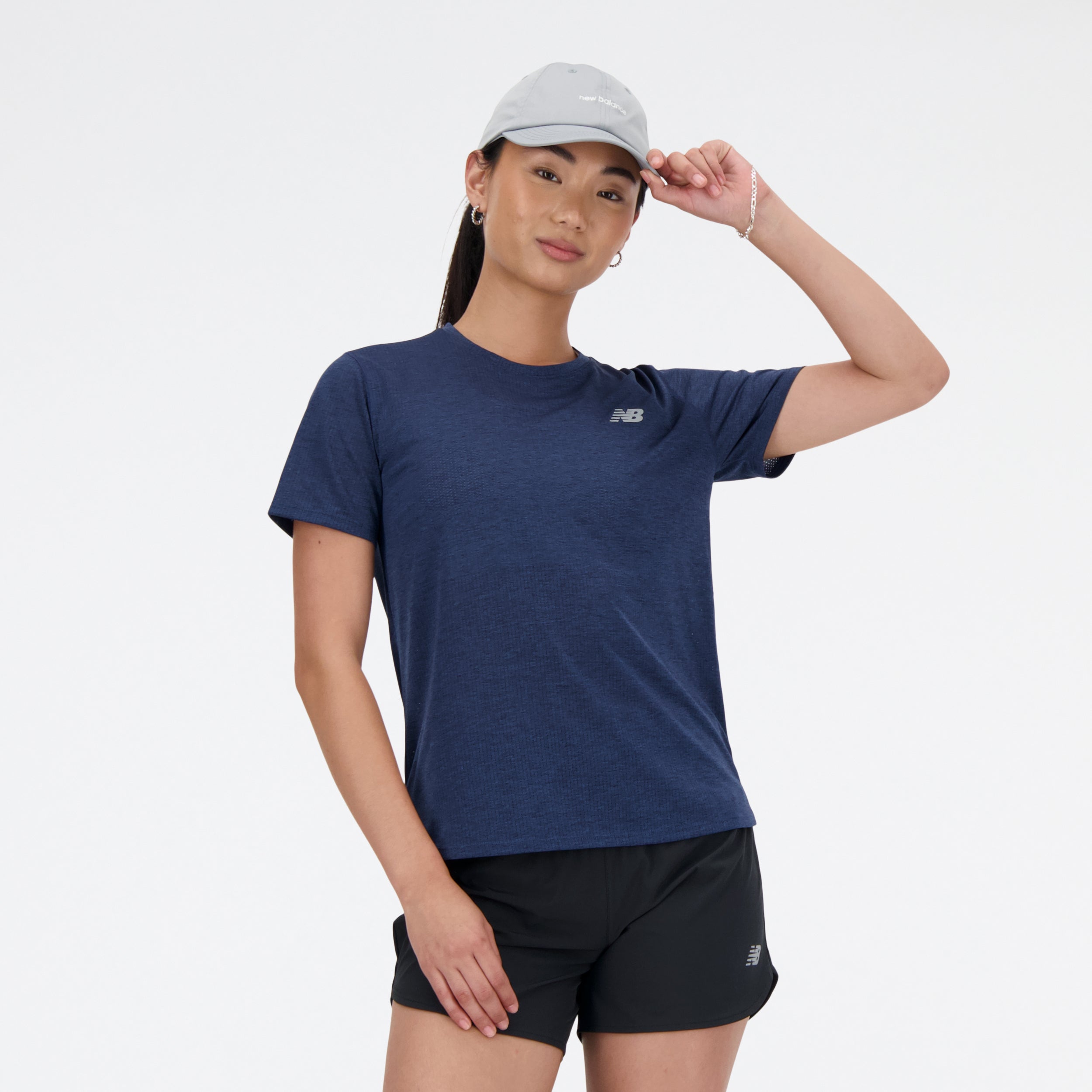 NEW BALANCE Womens Running S/S Top Laufshirts NEW BALANCE