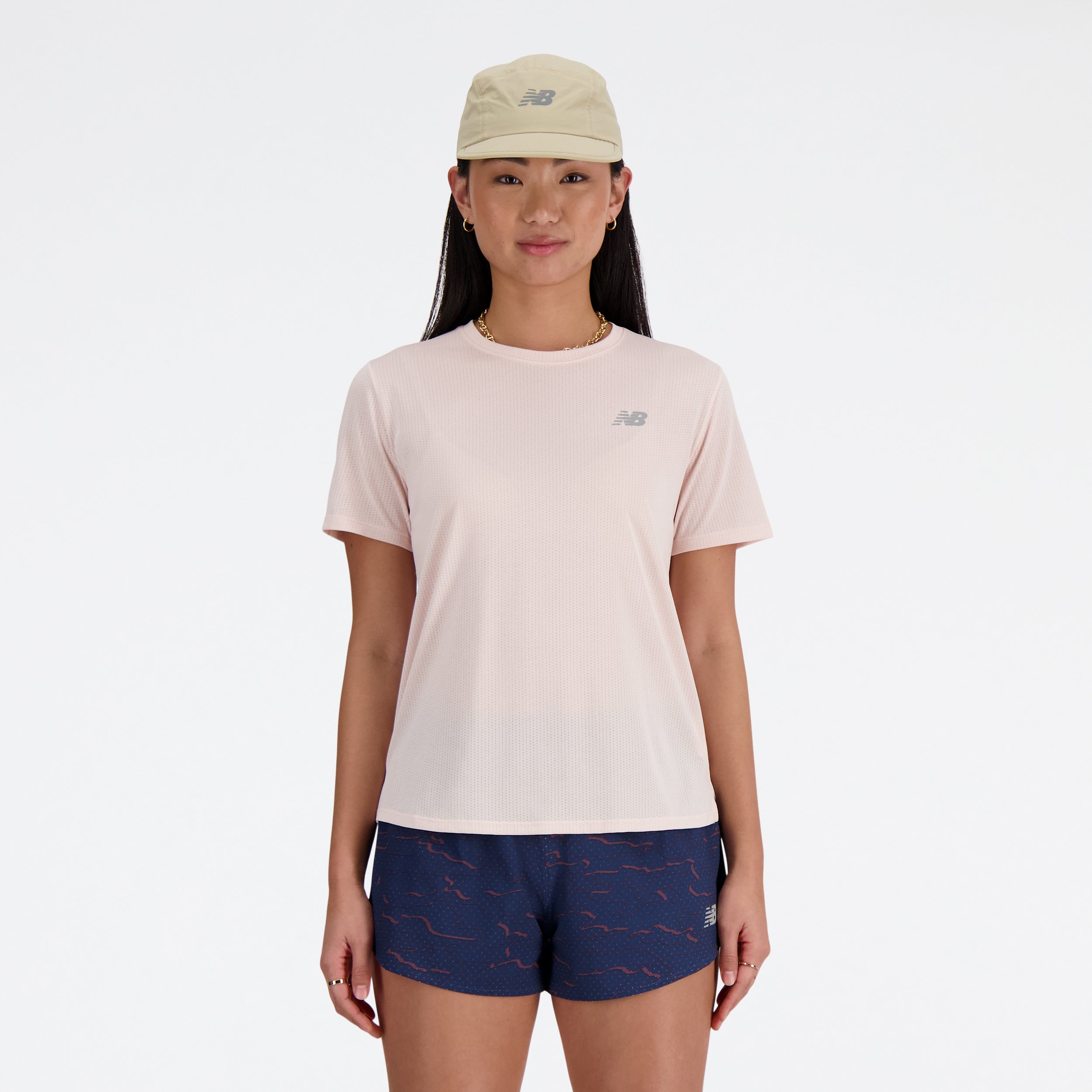 NEW BALANCE Womens Running S/S Top Laufshirts NEW BALANCE